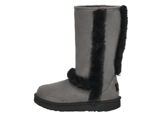 UGG Sunburst Tall Boot Grey Black (Kids)