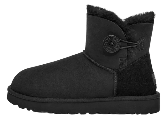 UGG Mini Bailey Button Boot Black (Women's)