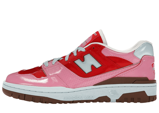 New Balance 550 Y2K Patent Leather Pack Red Pink