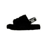 UGG Fluff Yeah Slide Black (Kids)