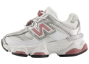 New Balance 9060 Bungee Lace White Rosewood Silver (TD)