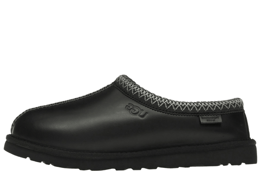 UGG Tasman LTHR Regen Slipper Black