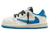 Jordan 1 Retro Low OG SP Fragment x Travis Scott Sail Military Blue (TD)