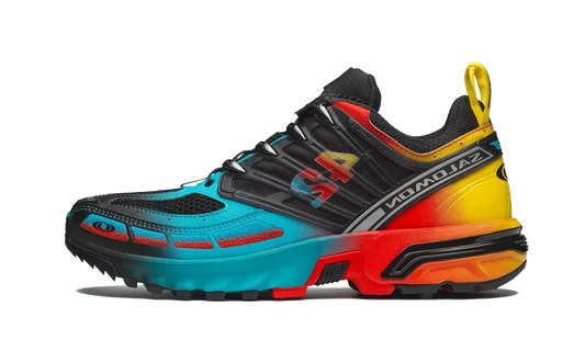 Salomon ACS Pro L'Art de L'Automobile Fiery Red Scuba Blue