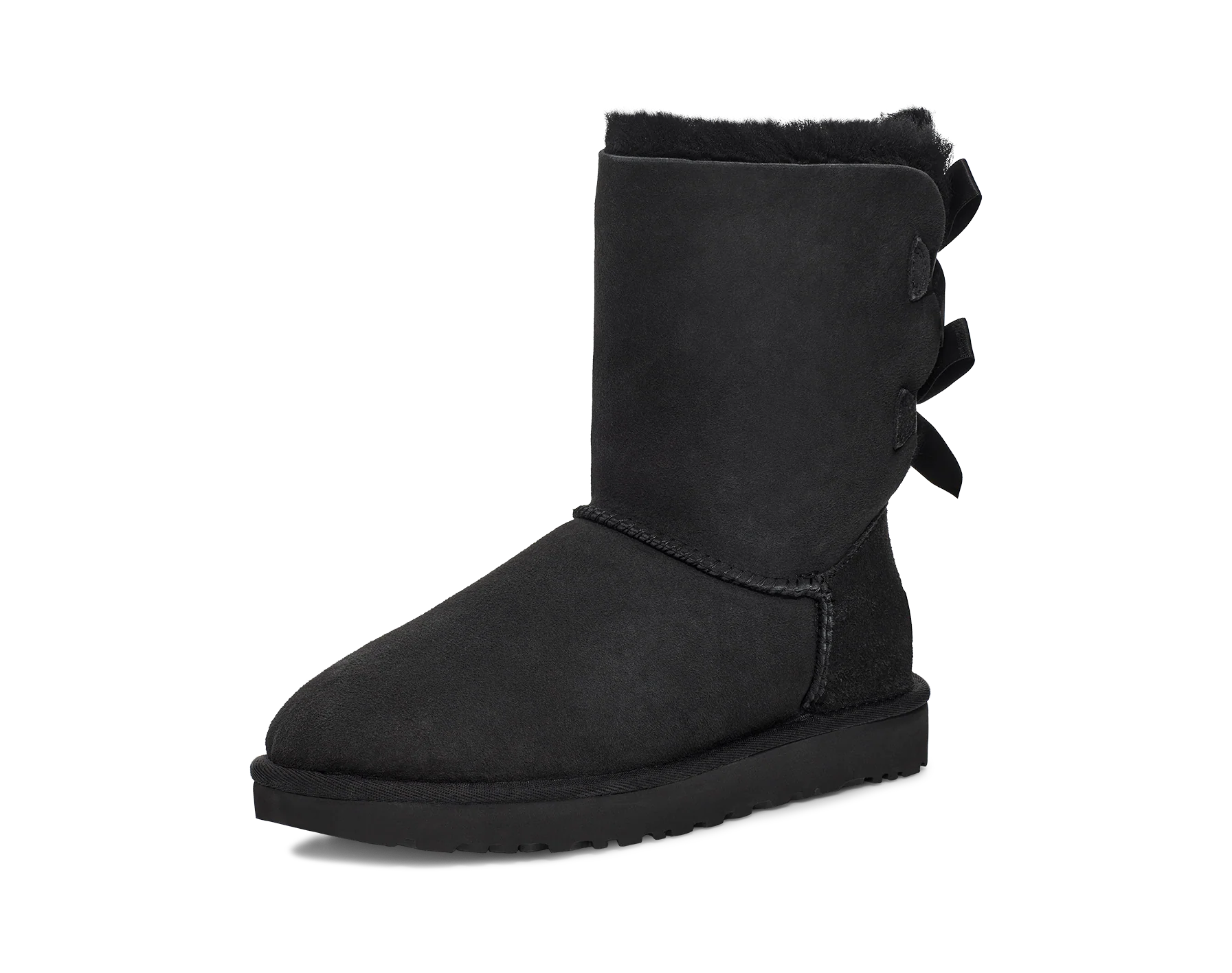 UGG Bailey Bow II Boot Black (Women's)