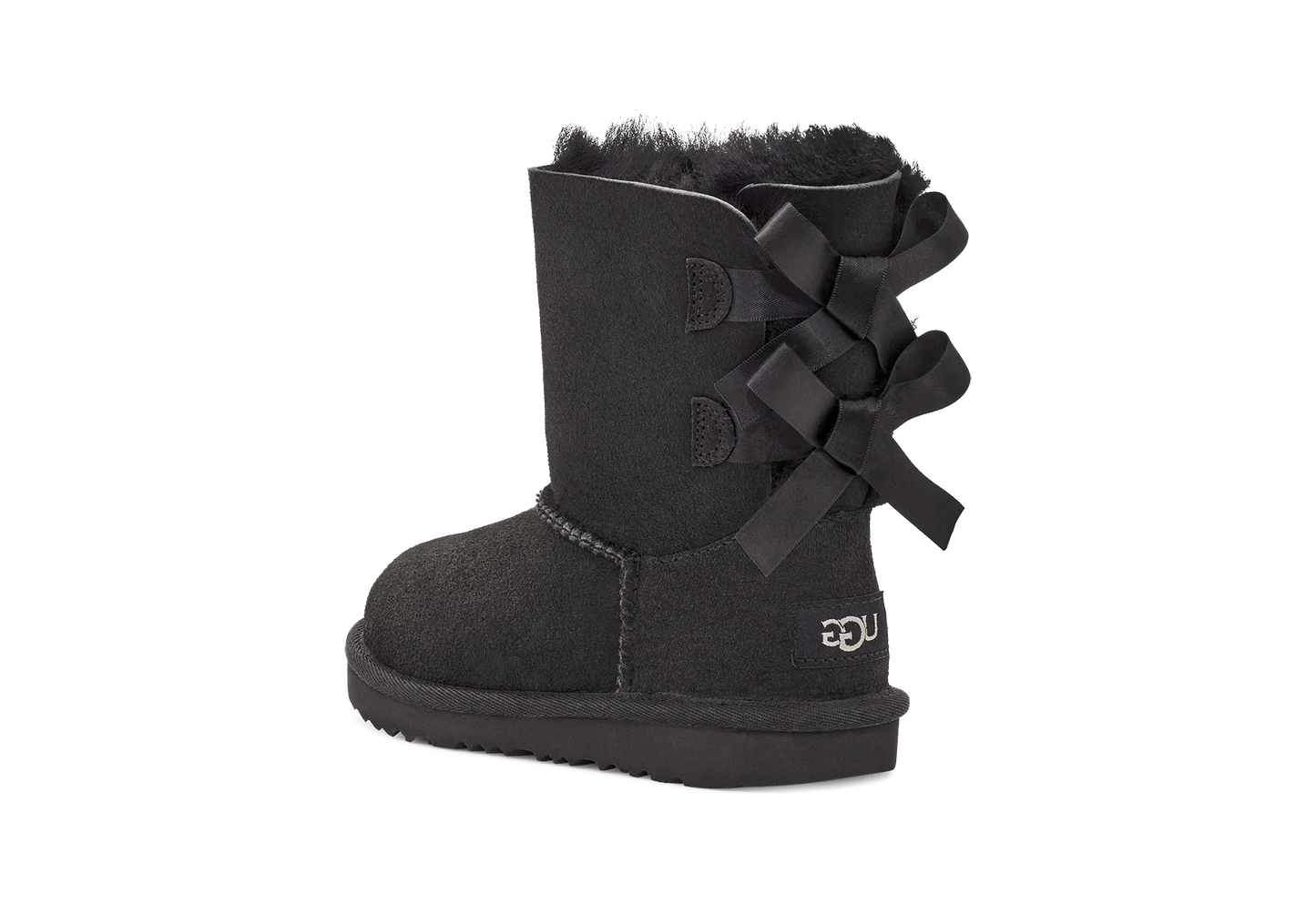 UGG Bailey Bow II Boot Black (Kids)