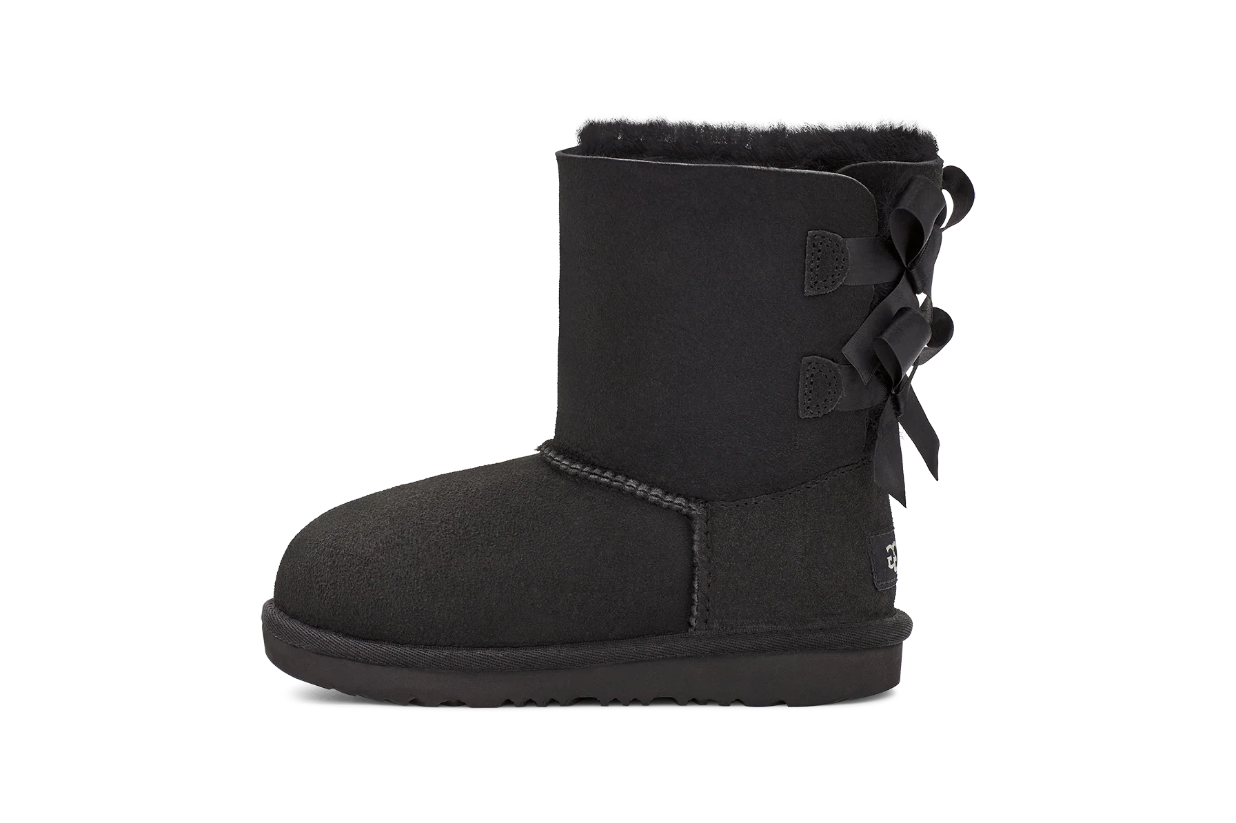 UGG Bailey Bow II Boot Black (Kids)