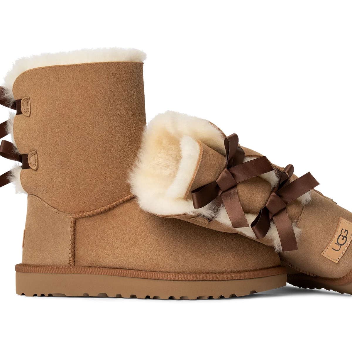 UGG Bailey Bow II Boot Chestnut (Women's)