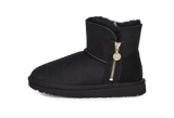 UGG Bailey Zip Mini Boot Black (Women's)