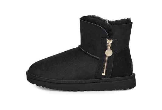 UGG Bailey Zip Mini Boot Black (Women's)