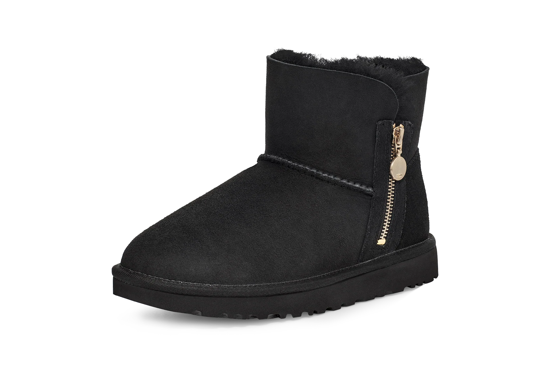 UGG Bailey Zip Mini Boot Black (Women's)
