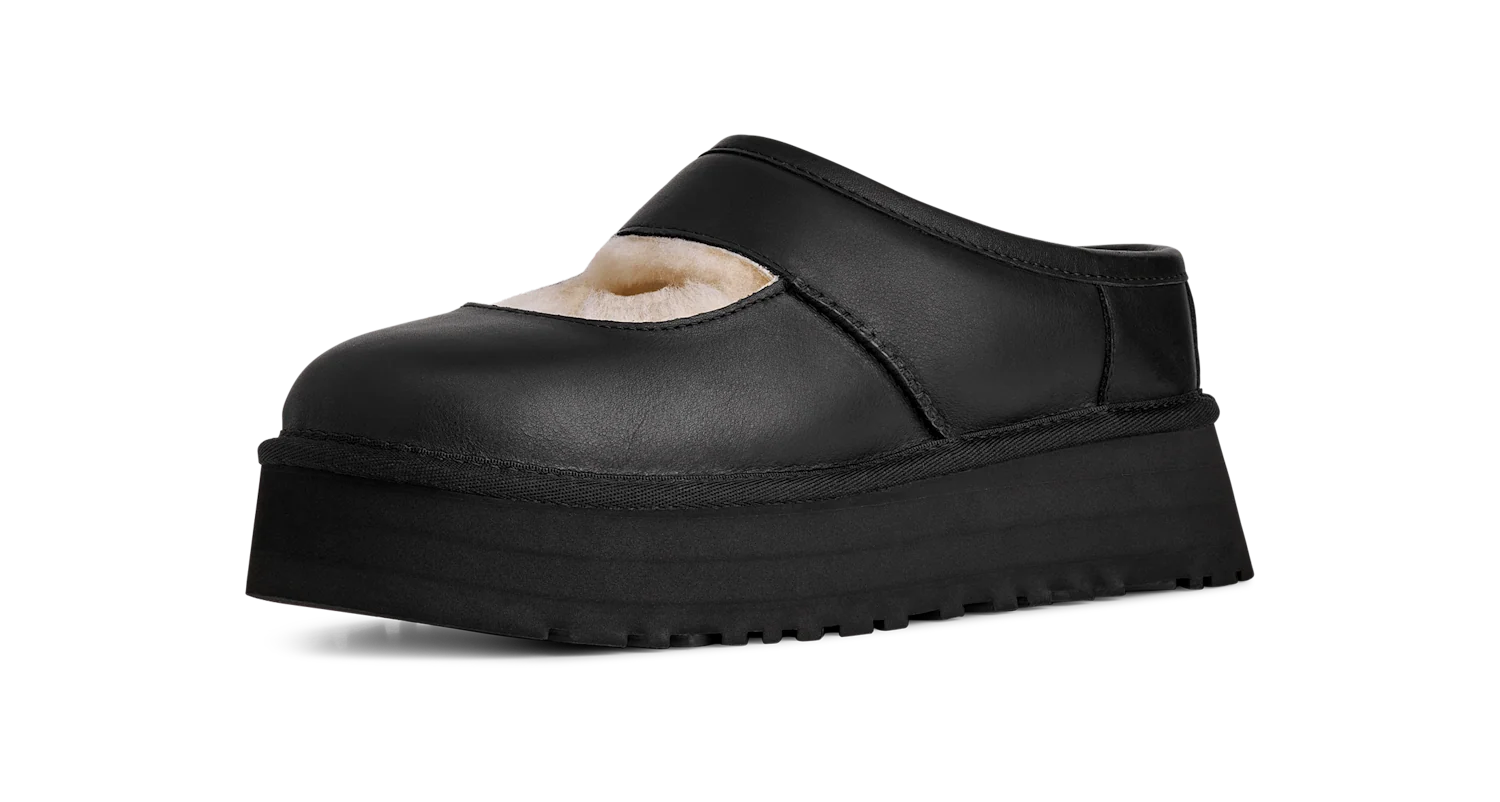 UGG Bea Mary Jane Leather Black (Women's)