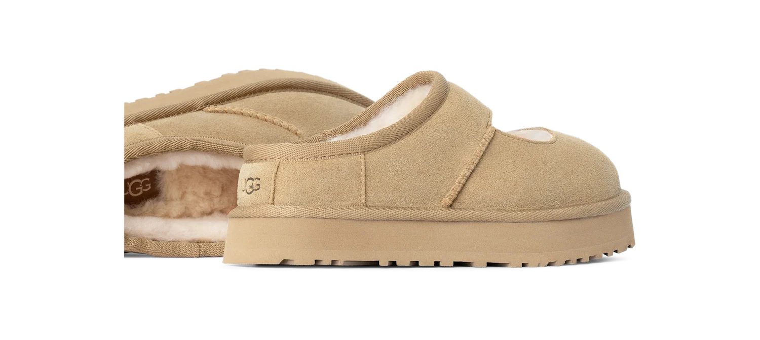 UGG Bea Mary Jane Mustard Seed (Kids)