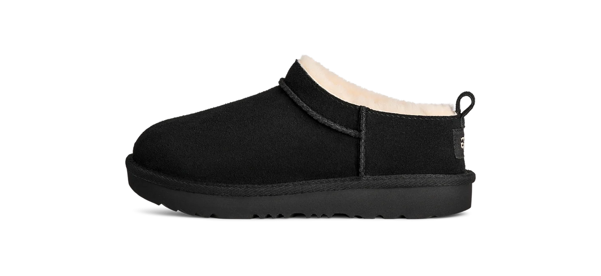 UGG Classic Micro Slipper Black (Kids)