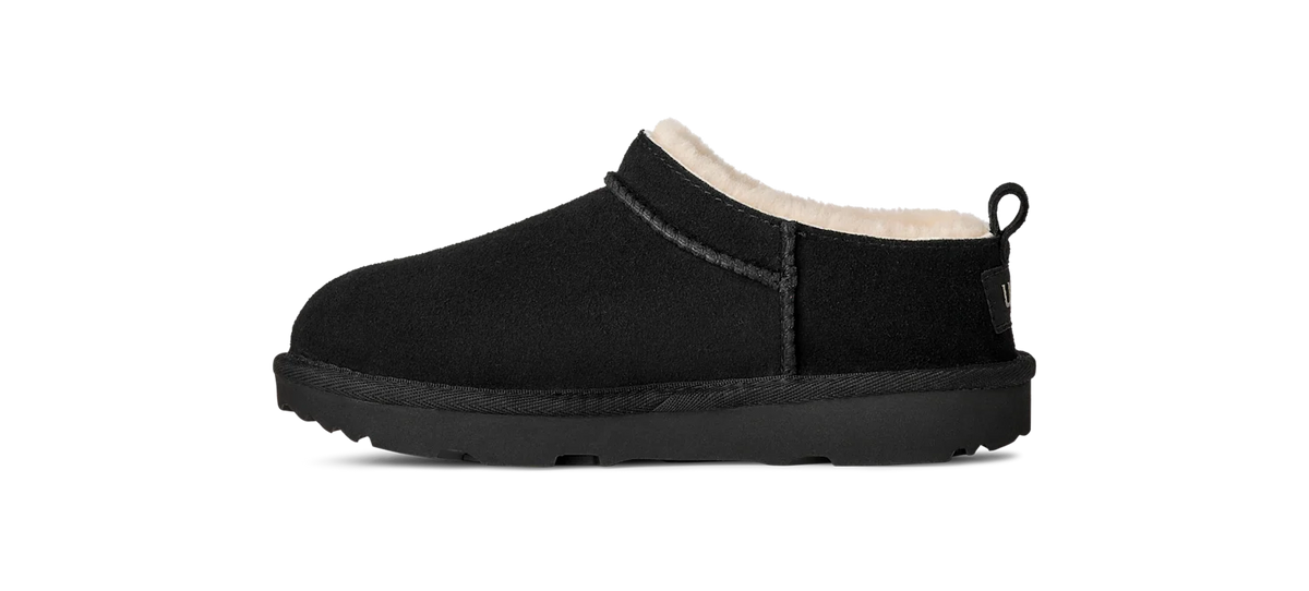 UGG Classic Micro Slipper Black (Kids)