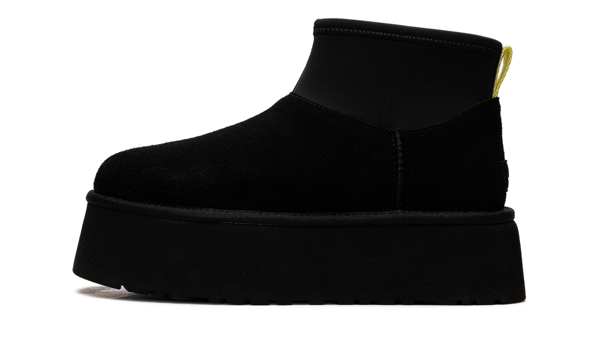 UGG Classic Mini Dipper Boot Black Yellow (Women's)