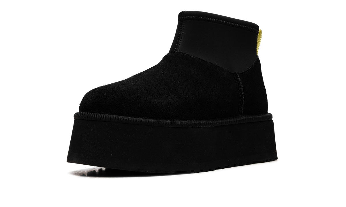UGG Classic Mini Dipper Boot Black Yellow (Women's)
