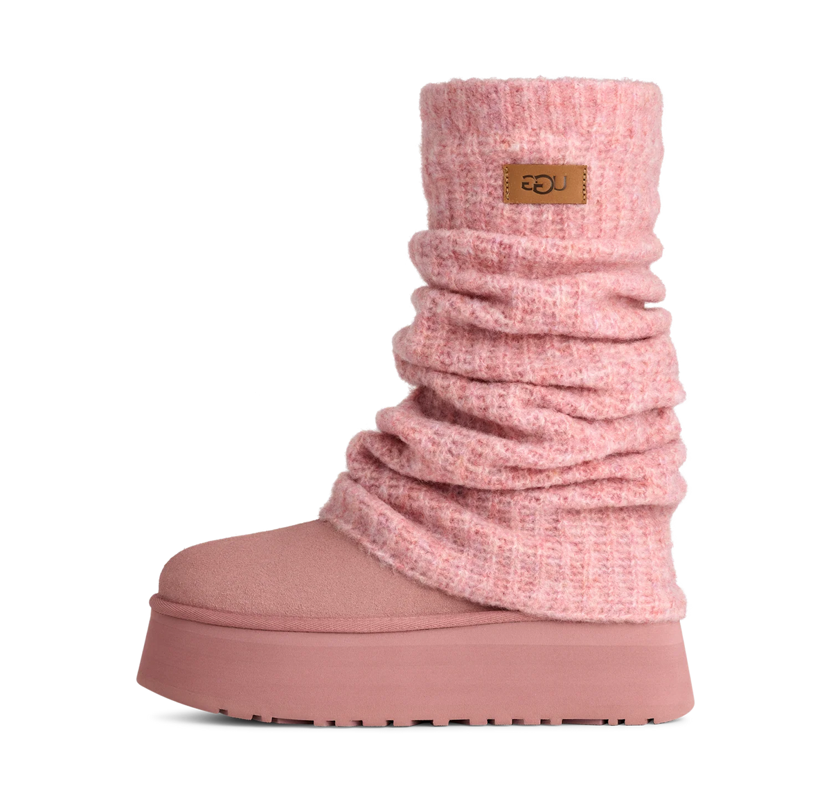 UGG Classic Mini Dipper Legwarmer Boot Pink Dawn (Women's)
