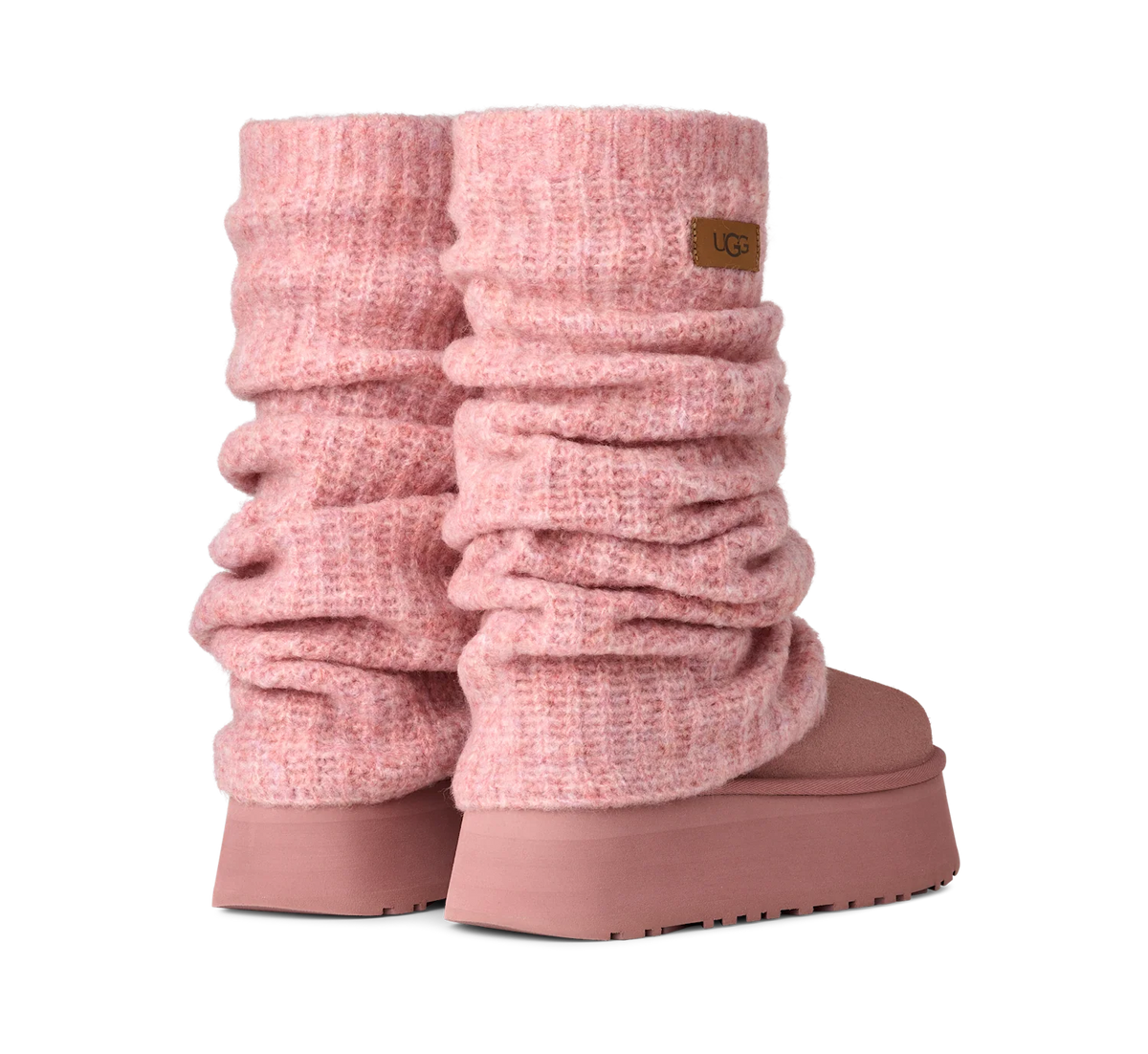 UGG Classic Mini Dipper Legwarmer Boot Pink Dawn (Women's)