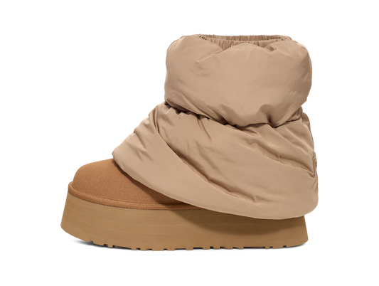 UGG Classic Mini Dipper Puffer Boot Amphora Chestnut (Women's)