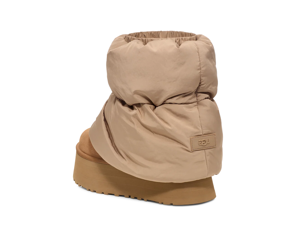 UGG Classic Mini Dipper Puffer Boot Amphora Chestnut (Women's)