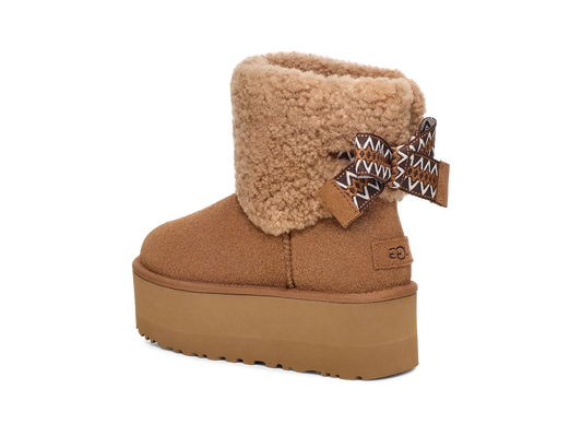 UGG Classic Mini Maxi Curly Boot Chestnut (Women's)