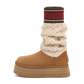 UGG Classic Sweater Letter Boot Chestnut (Women's)