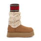 UGG Classic Sweater Letter Boot Chestnut (Women's)