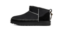 UGG Classic Ultra Mini Biarritz Boot Black (Women's)