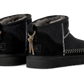 UGG Classic Ultra Mini Biarritz Boot Black (Women's)