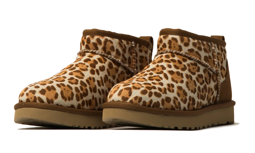 UGG Classic Ultra Mini Boot Felicity Leopard Jasmine (Women's)