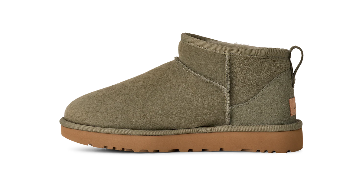 UGG Classic Ultra Mini Boot Moss Green Amphora (Women's)