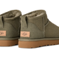 UGG Classic Ultra Mini Boot Moss Green Amphora (Women's)
