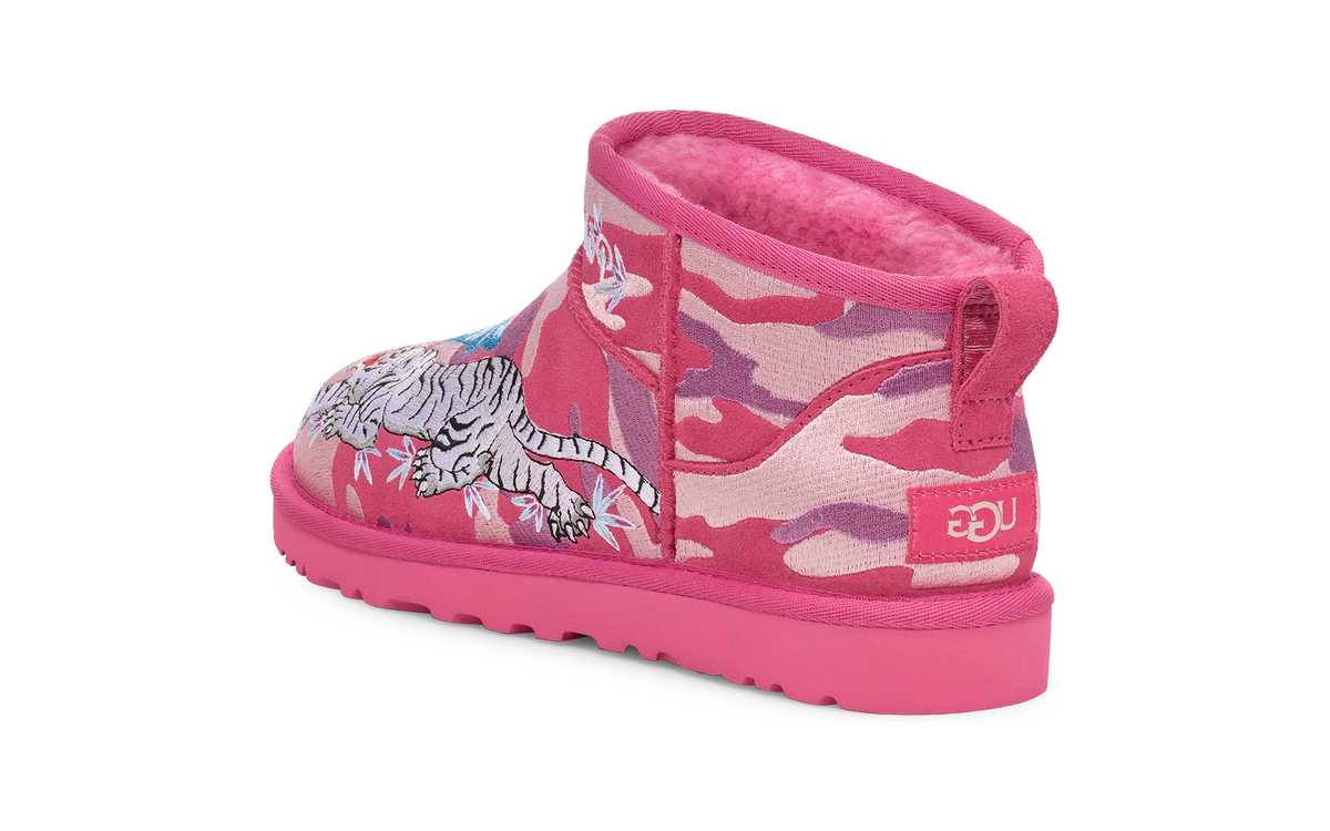 UGG Classic Ultra Mini Boot Palace Pink Camo