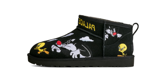 UGG Classic Ultra Mini Boot Palace x Looney Tunes Black