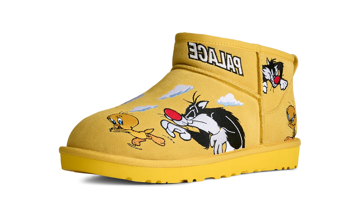 UGG Classic Ultra Mini Boot Palace x Looney Tunes Yellow