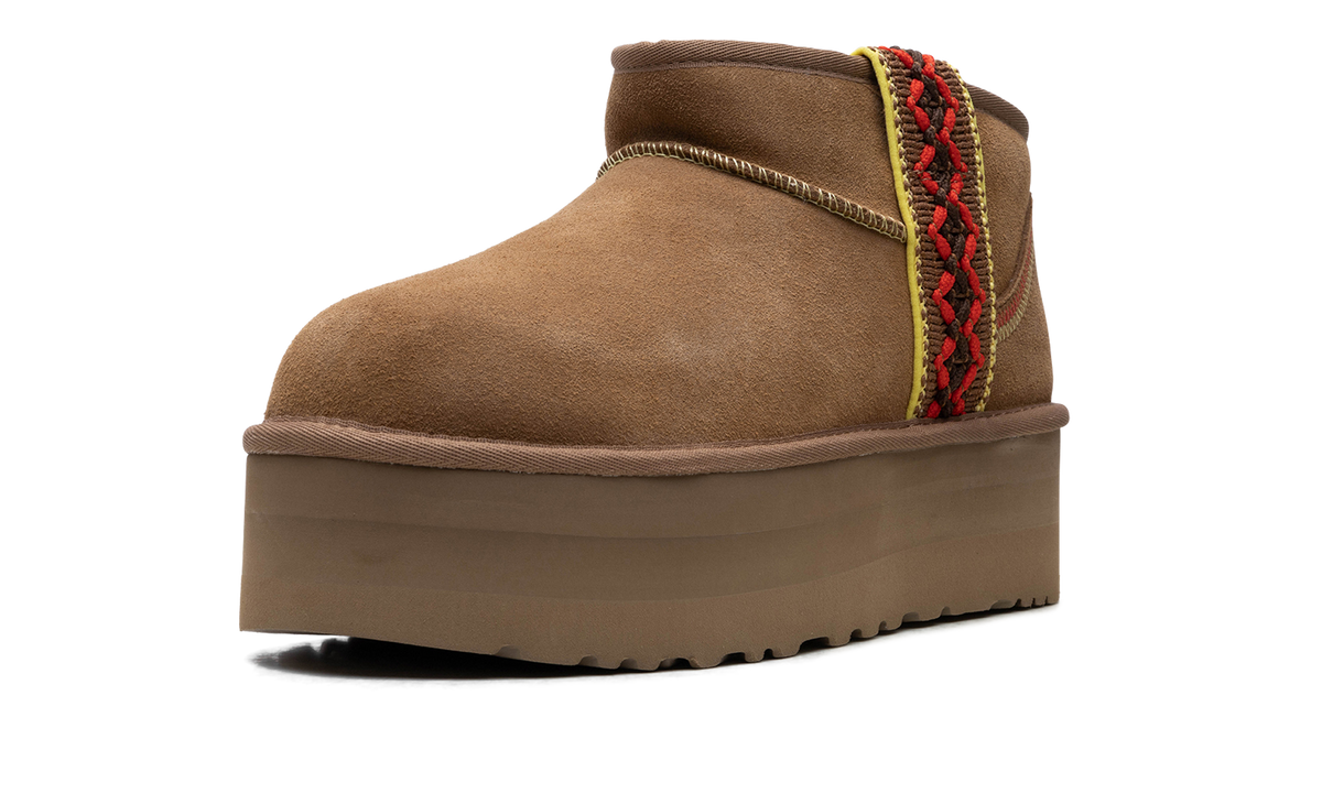 UGG Classic Ultra Mini Braid Boot Chestnut (Women's)