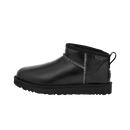 UGG Classic Ultra Mini LTHR Regen Boot Black (Women's)