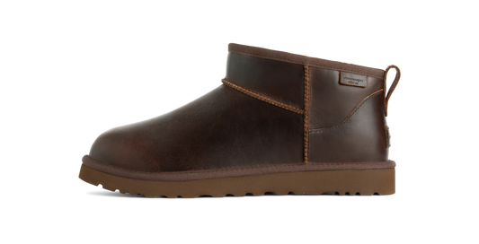 UGG Classic Ultra Mini LTHR Regen Boot Ironwood