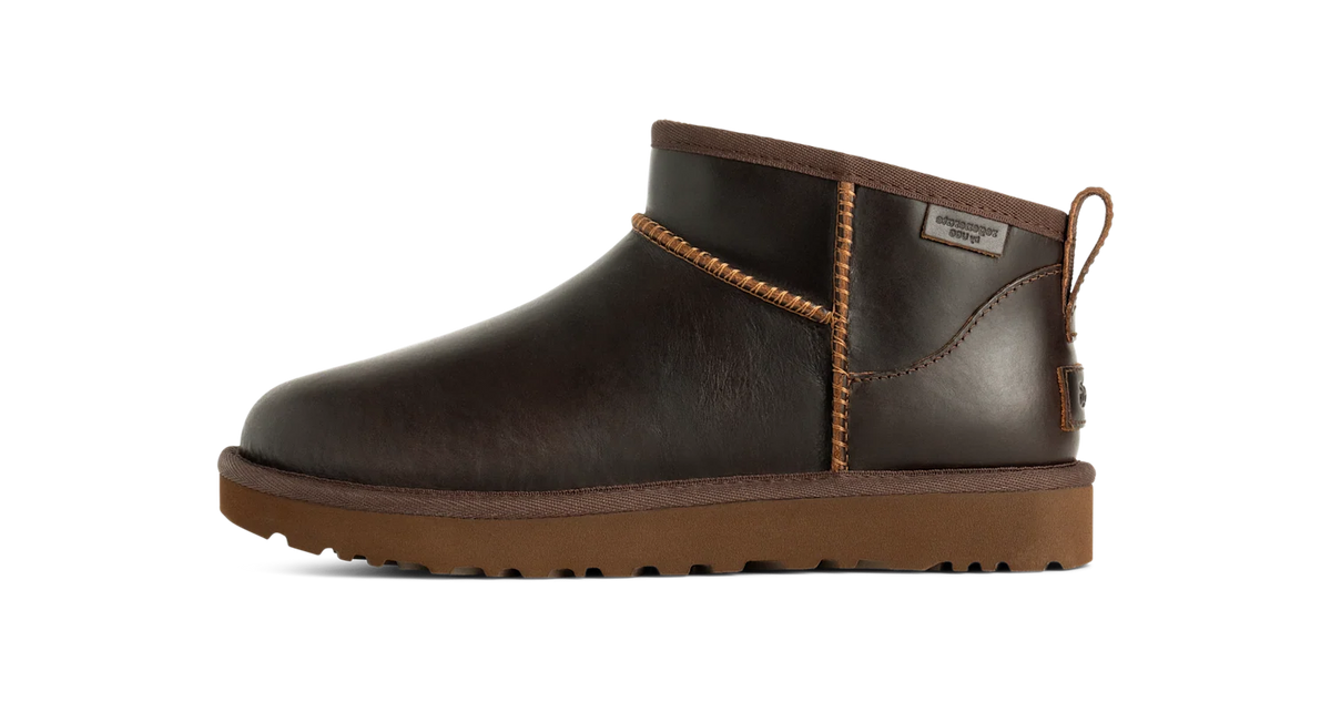 UGG Classic Ultra Mini LTHR Regen Boot Ironwood (Women's)