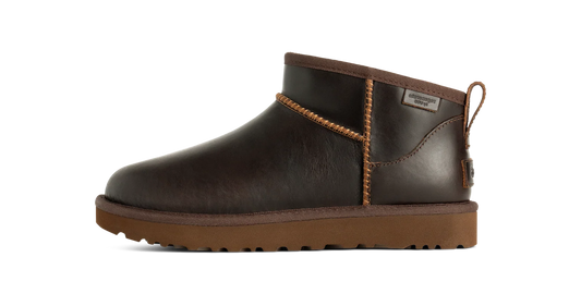 UGG Classic Ultra Mini LTHR Regen Boot Ironwood (Women's)