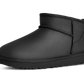 UGG Classic Ultra Mini Leather Boot Black (Women's)
