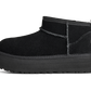 UGG Classic Ultra Mini Platform Boot Black (Kids)