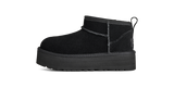 UGG Classic Ultra Mini Platform Boot Black (Kids)