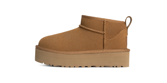 UGG Classic Ultra Mini Platform Boot Chestnut (Kids)