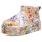 UGG Classic Ultra Mini Platform Boot Collina Strada Light Blue Floral