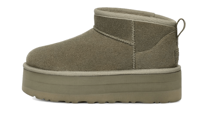 UGG Classic Ultra Mini Platform Boot Moss Green (Women's)