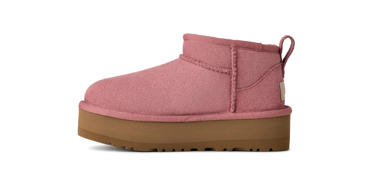 UGG Classic Ultra Mini Platform Boot Pink Dawn (Kids)