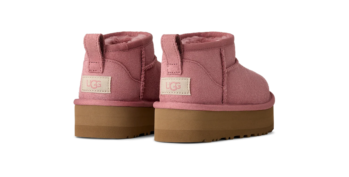 UGG Classic Ultra Mini Platform Boot Pink Dawn (Kids)