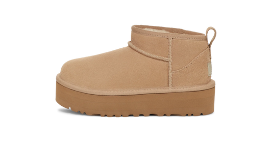 UGG Classic Ultra Mini Platform Boot Sand (Kids)